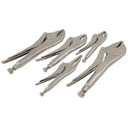 Locking Plier Set, 5 Pieces Distribution Élite MP
