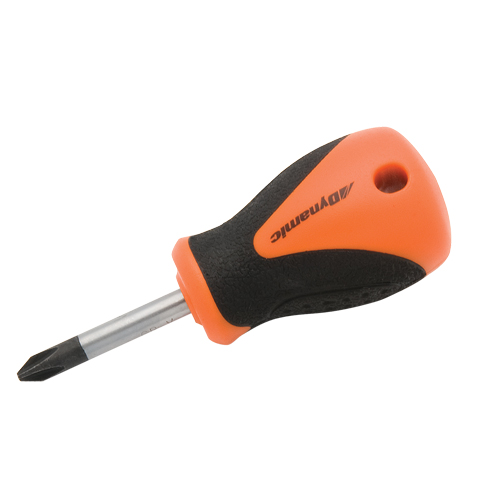 Tournevis court Phillips, #2, 3-4/5" l, Prise Coussin&eacute;e Distribution Élite MP