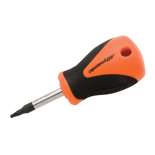 Tournevis court pour vis &agrave; t&ecirc;te carr&eacute;e creuse, Tige de #1, Ronde, 3-4/5" lo, Prise en Plastique/Bois/Coussin&eacute;e Distribution Élite MP