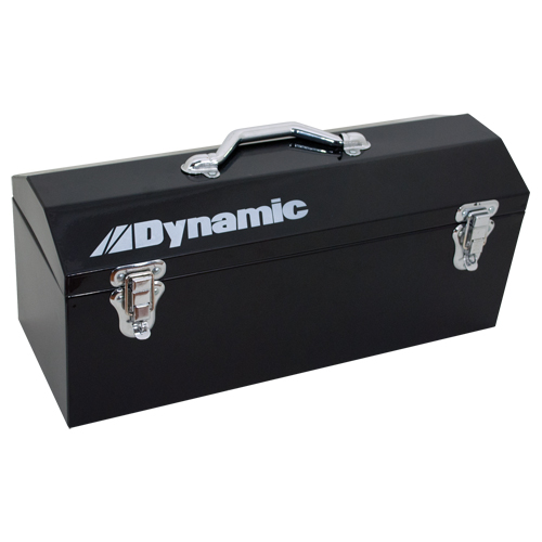 Hip Roof Tool Box, 7" D x 19" W x 7-1/2" H, Black Distribution Élite MP