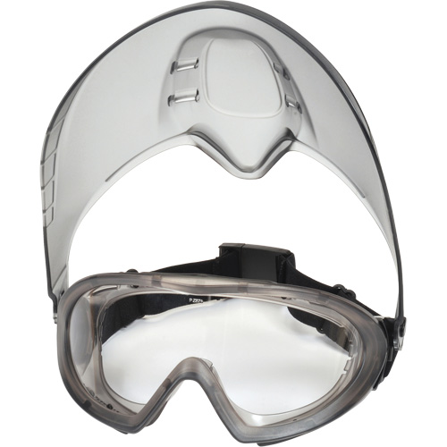 Capstone&reg; Shield Safety Goggles with Removable Faceshield, Clear Lens, Anti-Fog, Direct/Closed Vent Distribution Élite MP