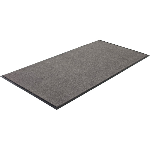 Tapis Poly-Tuft, Essuie-pieds, 4' x 6' x 5/16", Charbon Distribution Élite MP