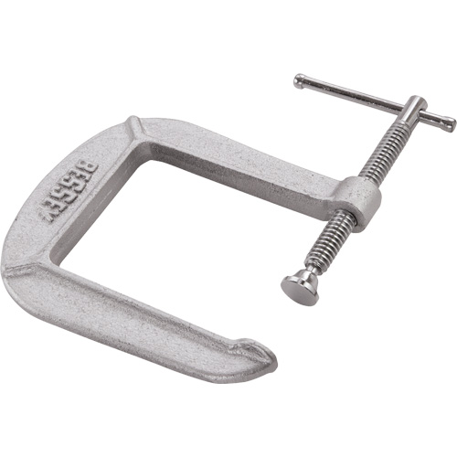 Serre-joint en C de s&eacute;rie l&eacute;g&egrave;re, Capacit&eacute; de 3" (76 mm), Profondeur de gorge de 4-1/2" (114 mm) Distribution Élite MP