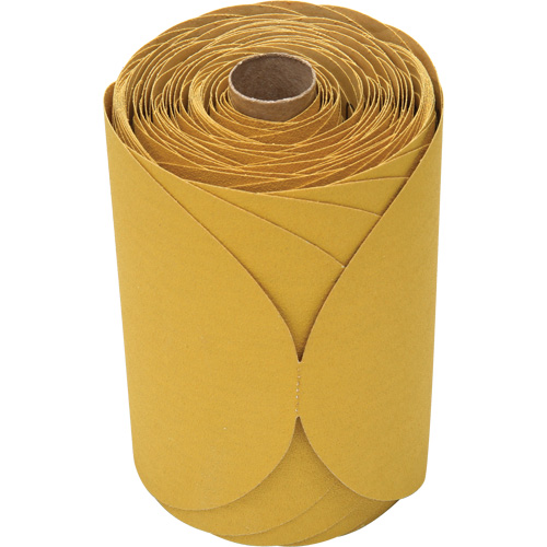 Stikit Gold Disc Roll, 6" Dia., 120 Grit, Aluminum Oxide Distribution Élite MP