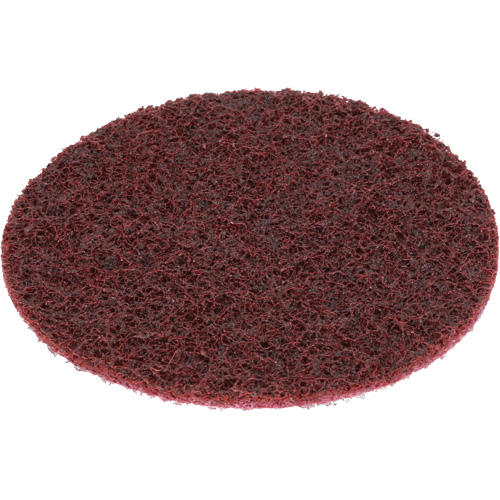Disque de conditionnement de surface SC- DH Scotch-Brite, 4" dia., Grain Moyen, Oxyde d'aluminium Distribution Élite MP