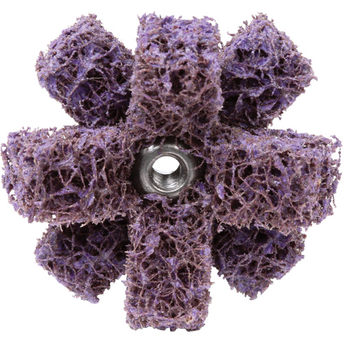 Croix de lustrage BF-XB Scotch-Brite, 1-1/2" dia., Grain Moyen, Oxyde d'aluminium Distribution Élite MP
