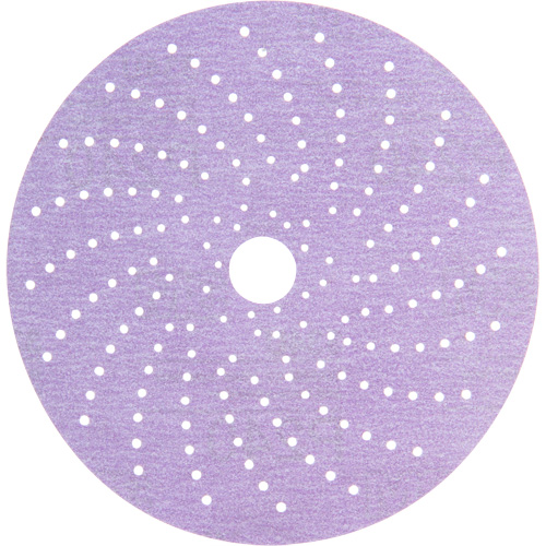Hookit Purple Clean Sanding Disc, 6" Dia., P240 Grit, Aluminum Oxide, C-Weight Distribution Élite MP