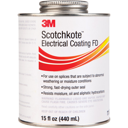 Rev&ecirc;tement &eacute;lectrique FD Scotchkote, Transparent, 15 oz, Canette Distribution Élite MP