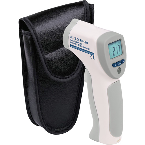 Food Service Infrared Thermometer, -4°- 392° F ( -20° - 200° C )/-58°- 4° F ( -50° - -20° C ), 8:1, Fixed Emmissivity Distribution Élite MP