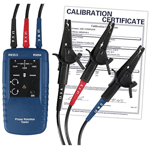 Testeur de phases de rotation du moteur avec certificat ISO Distribution Élite MP