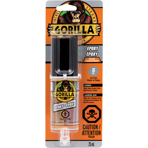 &eacute;poxyde, Deux composants, Cartouche double, 0,85 oz., Transparent Distribution Élite MP
