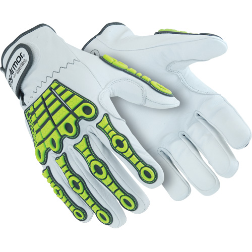 Chrome Series&reg; 4080 Cut-Resistant Gloves, 8/Medium, Goatskin Palm, Hook & Loop Cuff Distribution Élite MP
