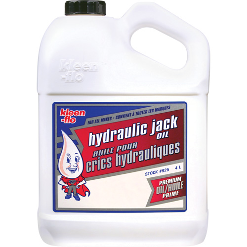Huile hydraulique pour cric, 4 L, Cruche Distribution Élite MP