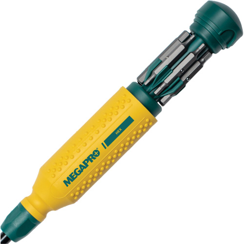Tournevis multi embouts Original Hex 15-en-1, 8-37/50" lo, Prise Textur&eacute; Distribution Élite MP