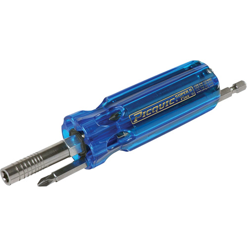 Tournevis multi embouts Super 8 Plus, Prise Plastique Distribution Élite MP