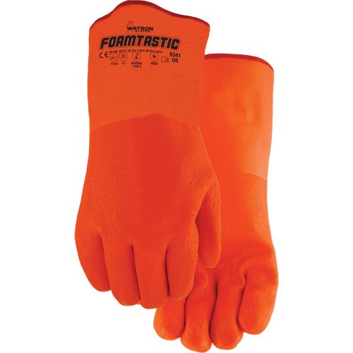Gants Foamtastic, Taille unique, R&ecirc;vetement PVC, Enveloppe en Mousse Distribution Élite MP