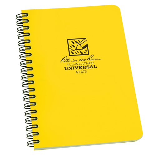 Side-Spiral Notebook, Soft Cover, Yellow, 64 Pages, 4-5/8" W x 7" L Distribution Élite MP