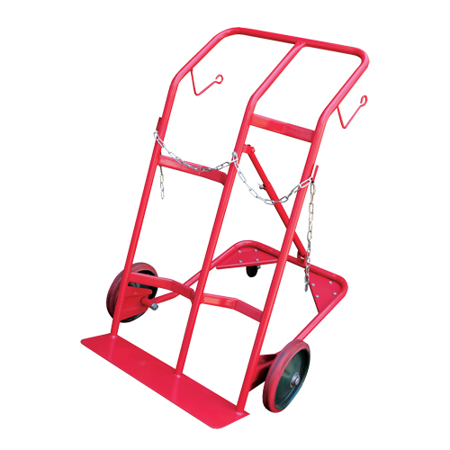 Chariot pour bouteilles, Roues Caoutchouc moul&eacute;, Base de 25-1/2"la x 7"lo, 350 lb Distribution Élite MP