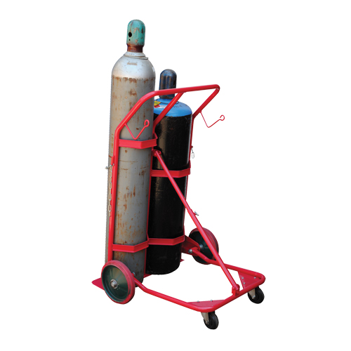 Chariot pour bouteilles, Roues Caoutchouc moul&eacute;, Base de 25-1/2"la x 7"lo, 350 lb Distribution Élite MP