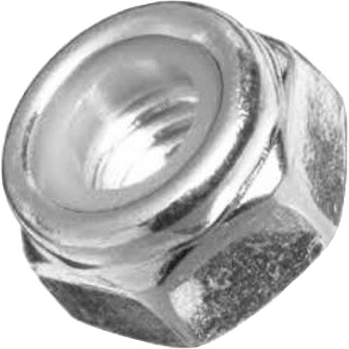 NE Standard Series Locknut Nylon Insert, 1/2"/1/2"-13 Dia., Zinc Plated, Coarse Distribution Élite MP