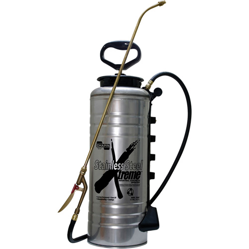 Xtreme Industrial Sprayer, 3.5 gal. (13.25 L), Stainless Steel, 24" Wand Distribution Élite MP