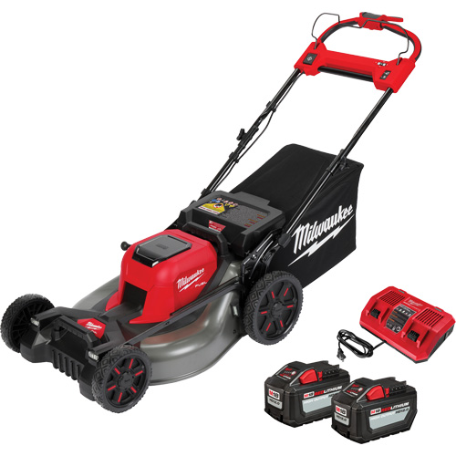 Ensemble de tondeuse sans fil autopropuls&eacute;e &agrave; double pile M18 Fuel, Pouss&eacute;e automatique, &agrave; pile, Largeur de coupe 21" Distribution Élite MP