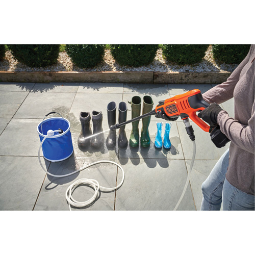 Laveuse &agrave; pression, &agrave; pile, 350 psi, 0,5 gal./min Distribution Élite MP
