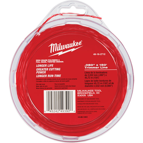 0.08" x 150' Trimmer Line Distribution Élite MP