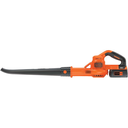 Max* Cordless Sweeper Kit, 40 V, 125 MPH Output, Battery Powered Distribution Élite MP