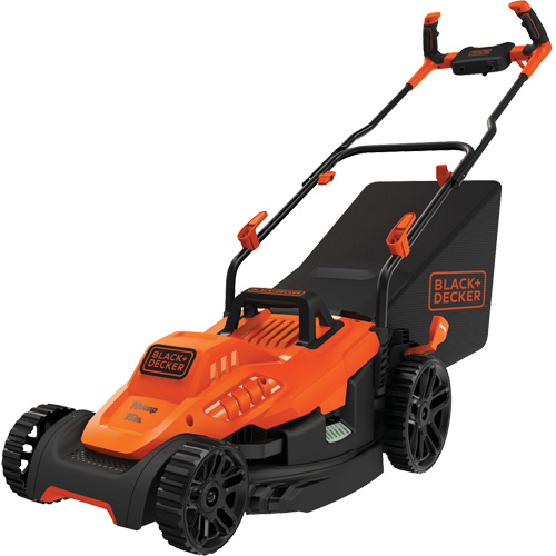 Lawn Mower with Comfort Grip Handle, Push Walk-Behind, Electric, 15" Cutting Width Distribution Élite MP