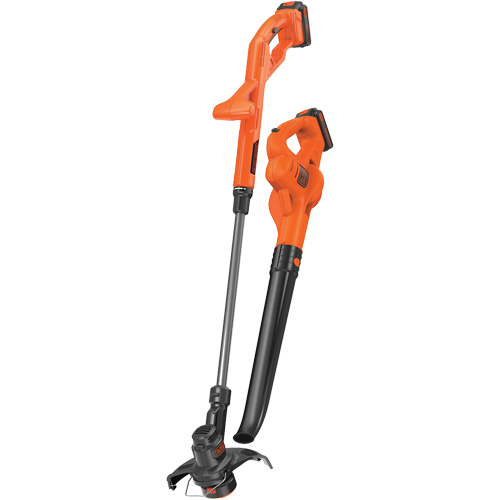 Ensemble combin&eacute; coupe-bordure/taille-bordure et balayeuse pour surfaces rigides Max*, 10", &agrave; pile, 20 V Distribution Élite MP