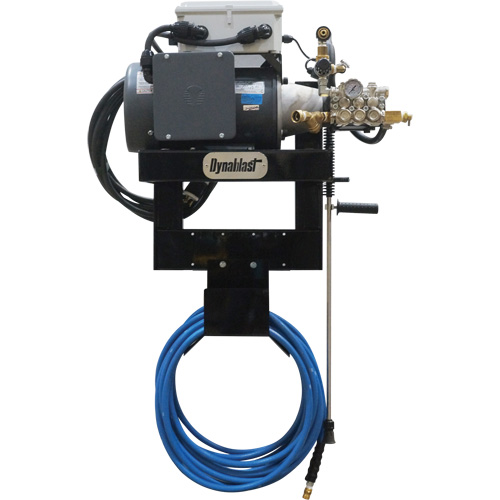230V Wall Mounted Hot & Cold Water Pressure Washer, Electric, 1900 PSI, 4 GPM Distribution Élite MP