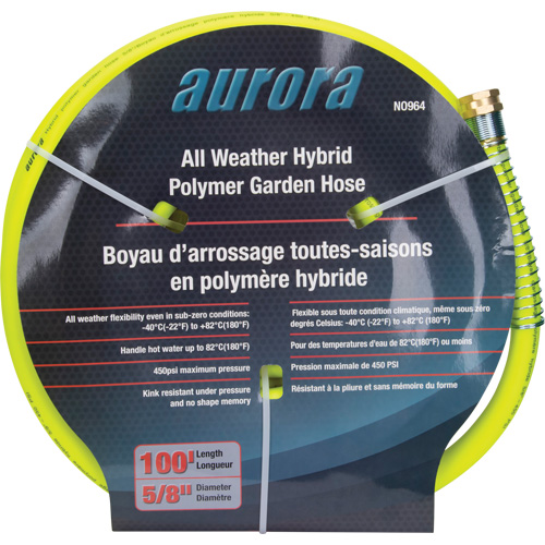 Hybrid Garden Hose, Copolymer, 5/8" dia. x 100' Distribution Élite MP