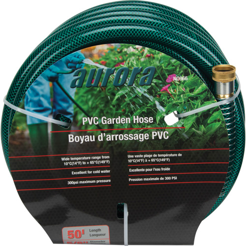 Tuyau de jardin, PVC, 5/8" dia x 50' Distribution Élite MP