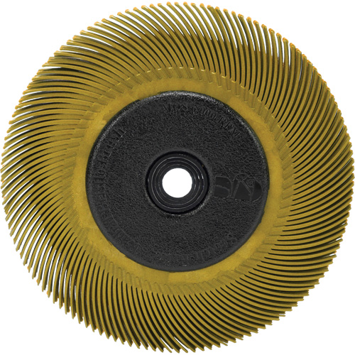 Scotch-Brite Radial Bristle Brush, Ceramic, 80 Grit, 6" Dia. Distribution Élite MP