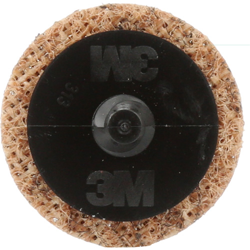 Disque de conditionnement de surface Roloc Scotch-Brite, 1-1/2" dia., Grain Cors&eacute;, Oxyde d'aluminium Distribution Élite MP