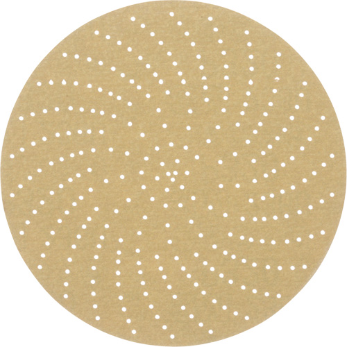 Disque de ponçage net Hookit, dia 6", Grain P320, Oxyde d'aluminium, Poids C Distribution Élite MP