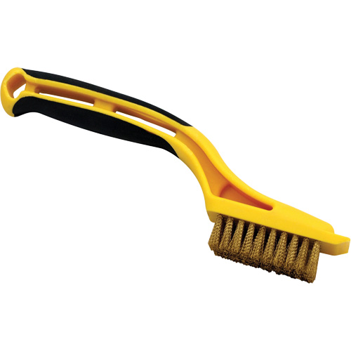 Mini-brosse, Laiton, 5 x 10 rangs de fils, Longueur 8-1/4" Distribution Élite MP