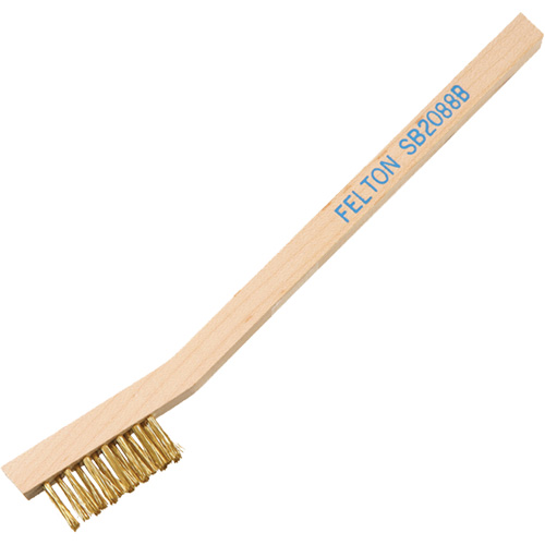 Small Cleaning Scratch Brushes, Nylon, 3 x 7 Wire Rows, 7-3/4" Long Distribution Élite MP