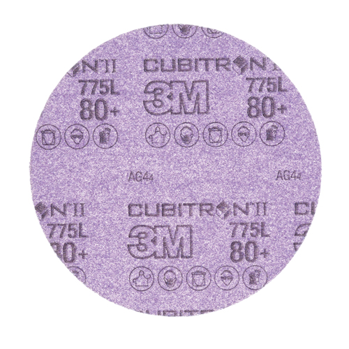 Rouleau de disques abrasifs Cubitron II Stikit, 6" dia., Grain 80+, C&eacute;ramique Distribution Élite MP