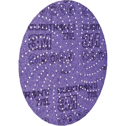 Cubitron II Hookit Film Disc 775L, 5" Dia., 80+ Grit, Ceramic, F-Weight Distribution Élite MP