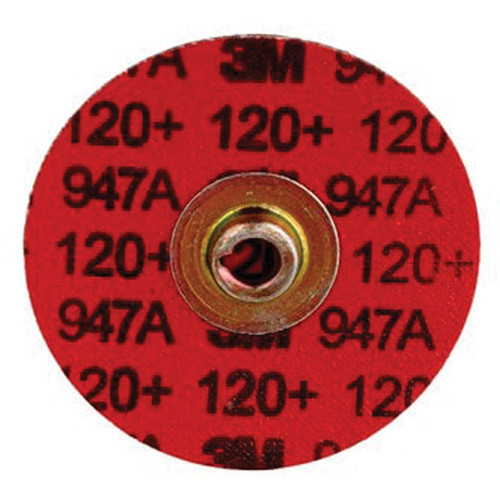Disque &agrave; bordure durable Cubitron II Roloc, 3" dia., Grain 120+, C&eacute;ramique Distribution Élite MP