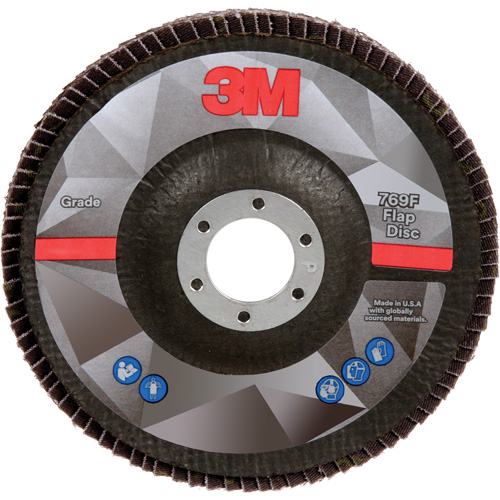 769F Quick Change Flap Disc, 5" x 7/8", Type 29, 40+ Grit, Ceramic Distribution Élite MP