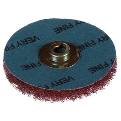 Disque HS de polissage et de brossage &agrave; changement rapide Standard Abrasives, 2" dia., Grain Tr&egrave;s fin, Oxyde d'aluminium Distribution Élite MP