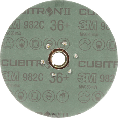 Disque en fibre 982C Cubitron II, C&eacute;ramique, 36+, 5" Dia Distribution Élite MP