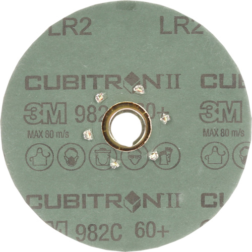 Disque en fibre 982C Cubitron II, C&eacute;ramique, 60+, 4-1/2" Dia Distribution Élite MP