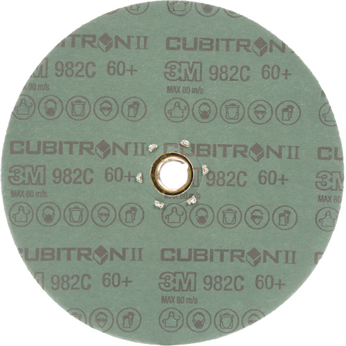 Disque en fibre 982C Cubitron II, C&eacute;ramique, 60+, 7" Dia Distribution Élite MP