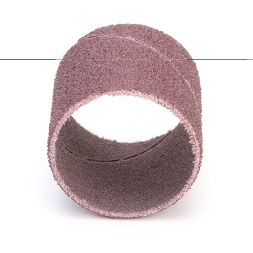 Courroie abrasive enduite Evenrun, 1" x 1", Oxyde d'aluminium, P80 Grain Distribution Élite MP