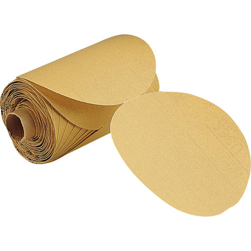 Rouleau de disques en papier 236U Stikit, 6" dia., Grain P100, Oxyde d'aluminium Distribution Élite MP