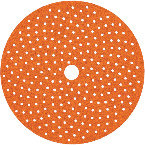 Disque avec attache autoagrippante Multi-Air Cyclonic Blaze, dia 6", Grain 40, C&eacute;ramique d'alumine, Poids D Distribution Élite MP